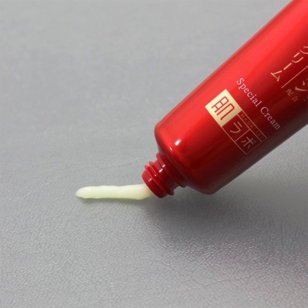 Hada Labo Gokujyun Alpha Special Wrinkle 3D Hyaluronic Low Molecular Weight and Low Molecular Weight 30g Cream, Acid, Collagen, Elastin,