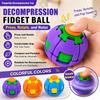 3D-gedruckter Fingerspitzen-Spin-Fidget-Ball Druckklick-Verformungsspielzeug Multifunktionaler sensorischer Stressabbau für Zuhause Büro Außenbereich