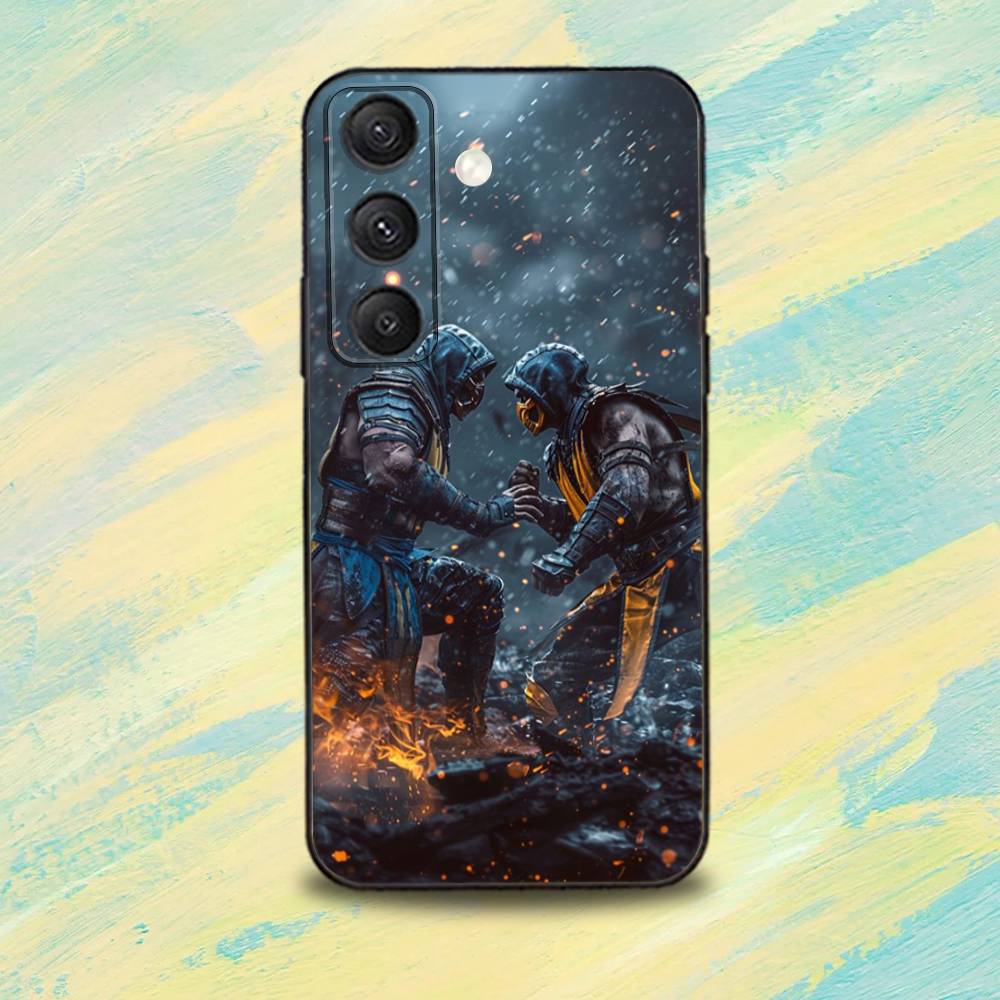 Cool MortalS K-Kombat Game Phone Case For Samsung S25,S24,S10,S22,S21,S20,S23,Ultra,Plus,Lite,FE,Soft Silicone Black Cover