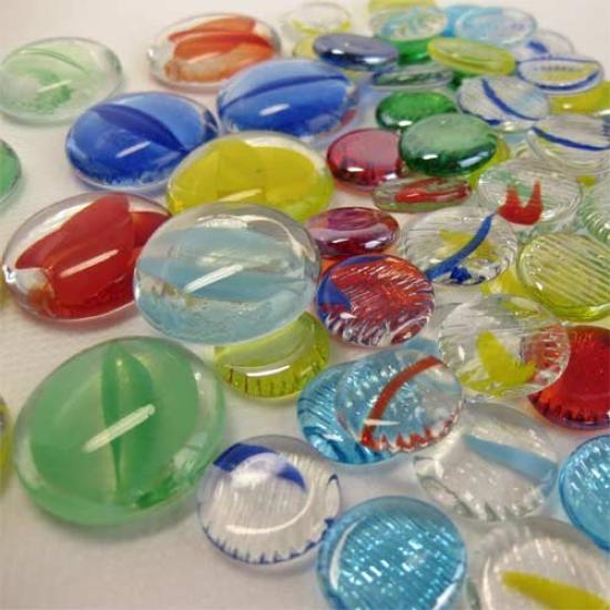 Camel Toys Glass Counter 123 Set, 3 Types, 123 Pieces, Made in Japan