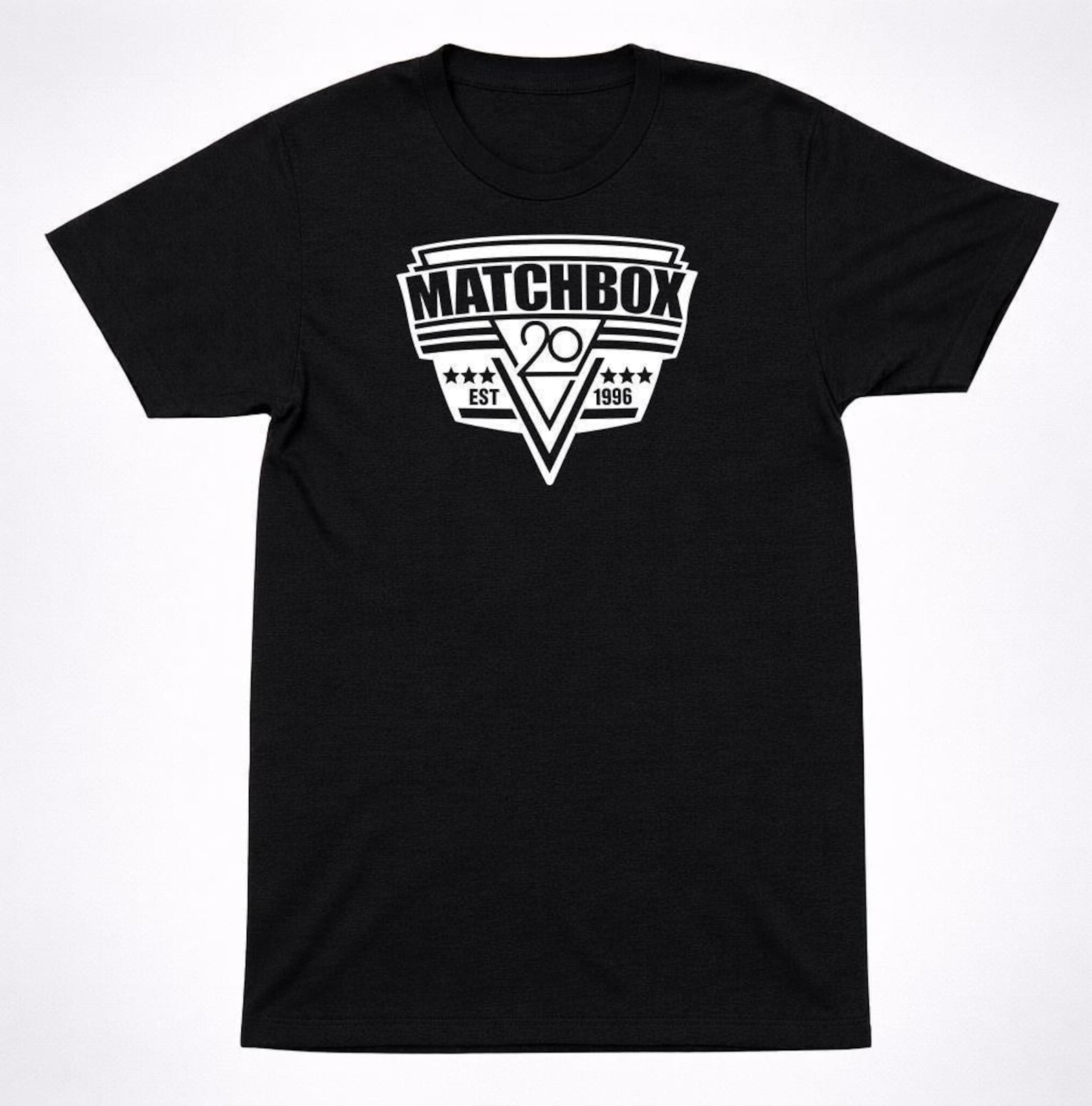 Matchbox Twenty Logo T-Shirt - 90s Alternative Rock Badge Design 2XL