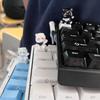 3D Mechanical Keyboards Creative Cartoon Cats Head Gamer Keyboards Keycaps for Office Decompression