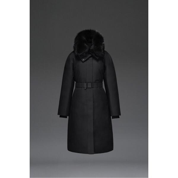 Kolon Sports Women Antatica Stand Neck Long Down Tvjdw25646blk