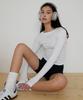 INJIACTIVE Active Hand Warmer Tee White