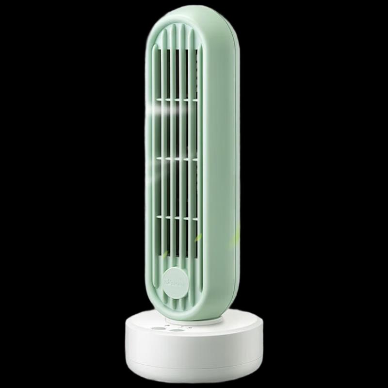 

Portable USB Desktop Tower Fan with Negative Ion