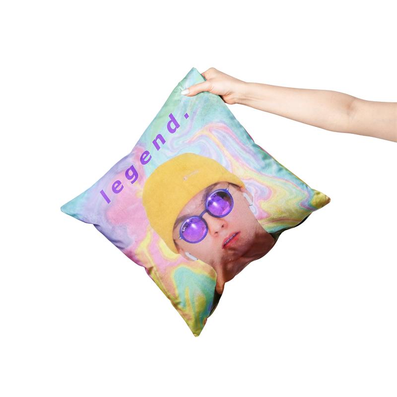 Aertemisi 18'' X 18'' Vernon Meme Square Throw Pillow Cushion Covers Cases Pillowcases For Sofa 45Cm X 45Cm