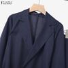 ZANZEA Women Long Sleeve Blouse and Pants Casual Two Piece Suit Sets