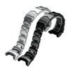 Lightweight Titanium Strap For Casio Watch Protrek PRG-240 PRG-130Y PRW-1500 Concave End Metal Bracelet Men Silicone Rubber Band