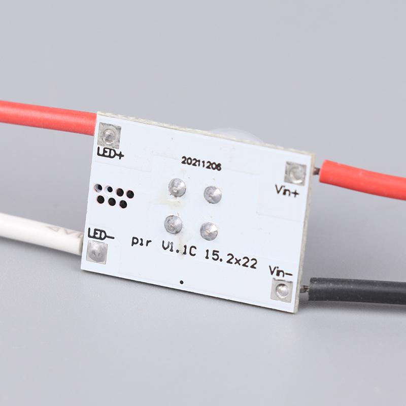 1 Stück PIR Infrarot Bewegungsmelder Schalter 5V-24V PIR Bewegungssensor DC Bewegungsmelder Timer Automatisch Ein Aus Für LED Streifen