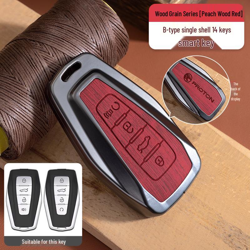

Proton Car Key Covers: Premium Zinc Alloy Case for X50 & X70, Men s & Women s Styles