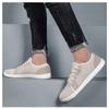 Men's Shoes and Sports Shoes Wide Toe Barefoot Casual Plus Size Wide Last Fashionable Canvas Black Flat Bottomed Board Shoes