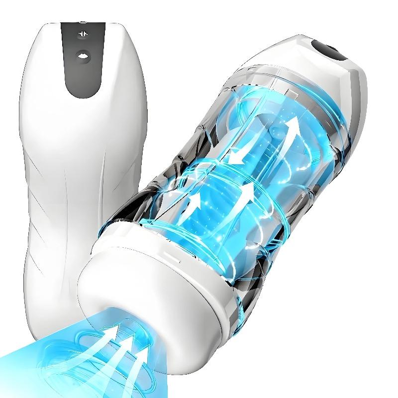 Automatic Male Masturbation Cup Sucking Vibration Penis Oral Machine Suction Blowjob Masturbator Real Vagina Vacuum Sex Toys