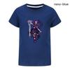 5583 T-shirt in Cotone a Maniche Corte Lily Lovebraids per Bambine e Ragazze