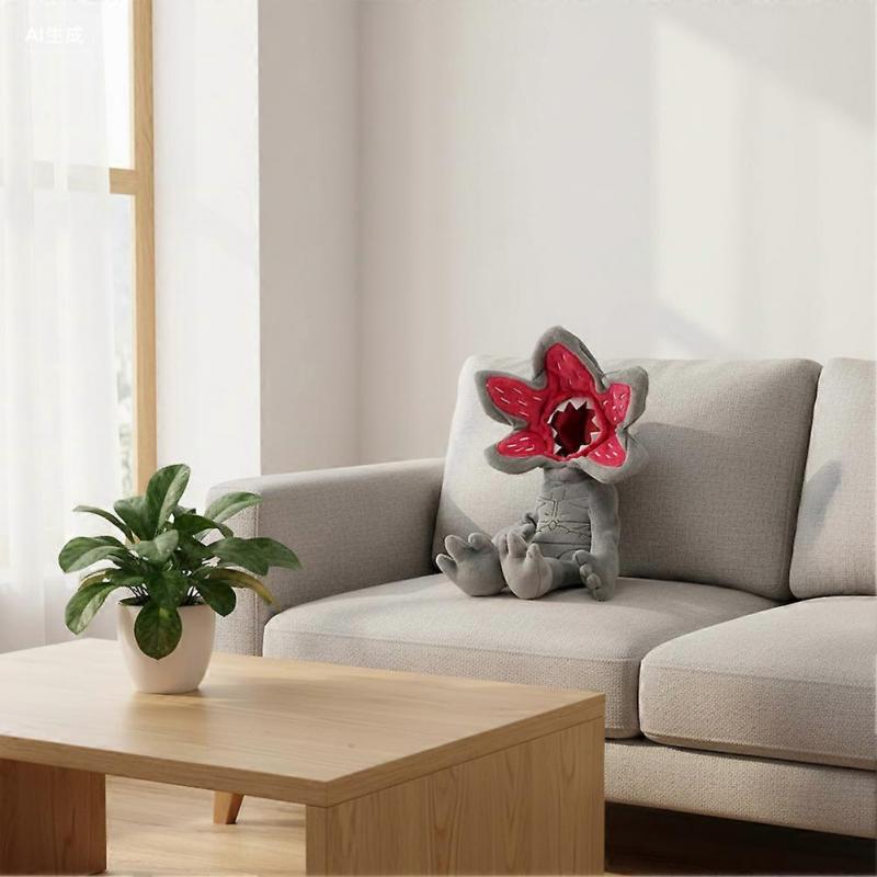 Super Soft Demogorgon Plush Toy Stranger Things Flower Monster Stuffed Animal Hugging Doll for Kids 35cm