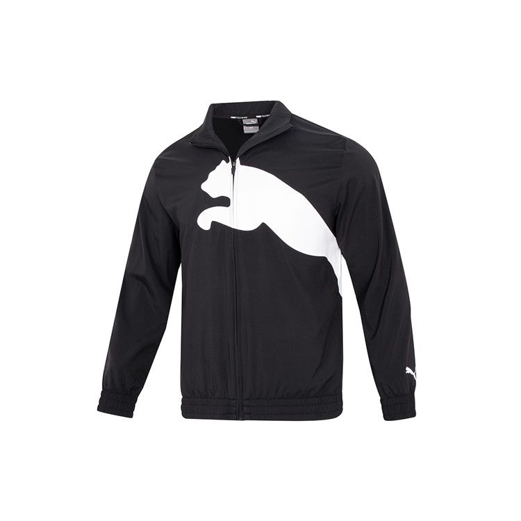 PUMA Men s TRAIN BIG CAT Training Jacket Black 522997-01 S