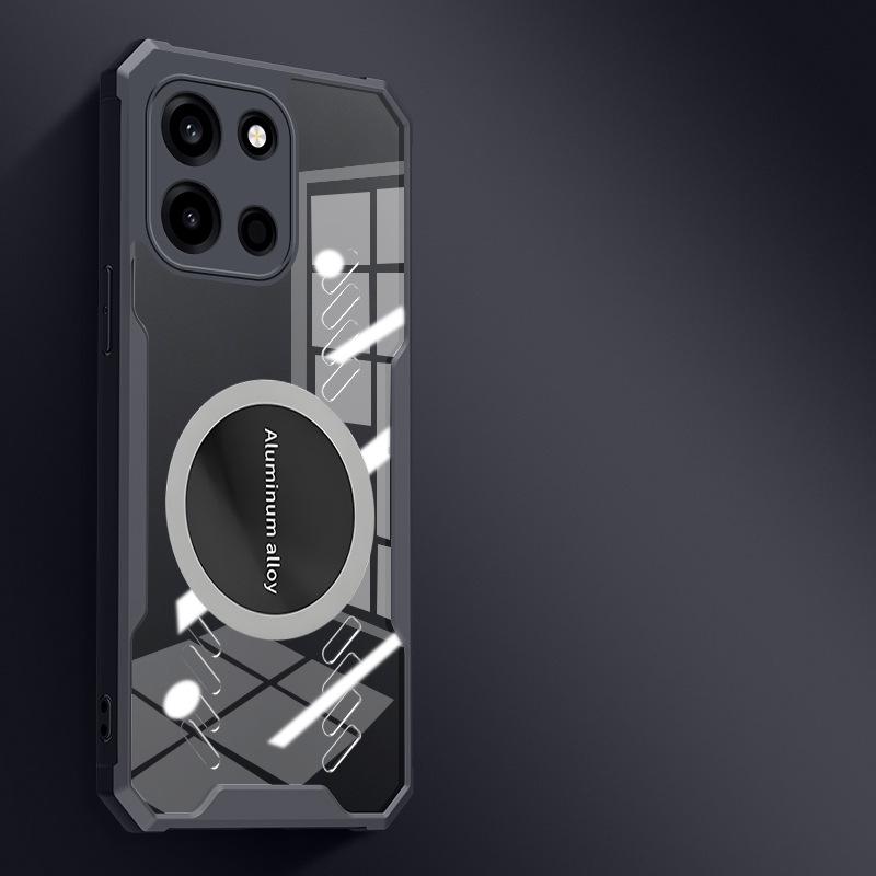 Graphene Heat Dissipation Magnetic Lens Case for OnePlus 12 - Anti-Fall Protective Shell