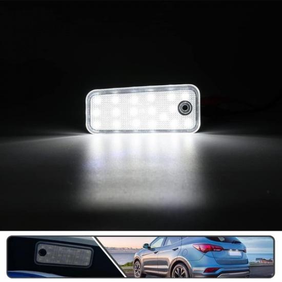LED License Number Plate Light For Hyundai Santa DM Grand Santa Fe NC 2013-2018