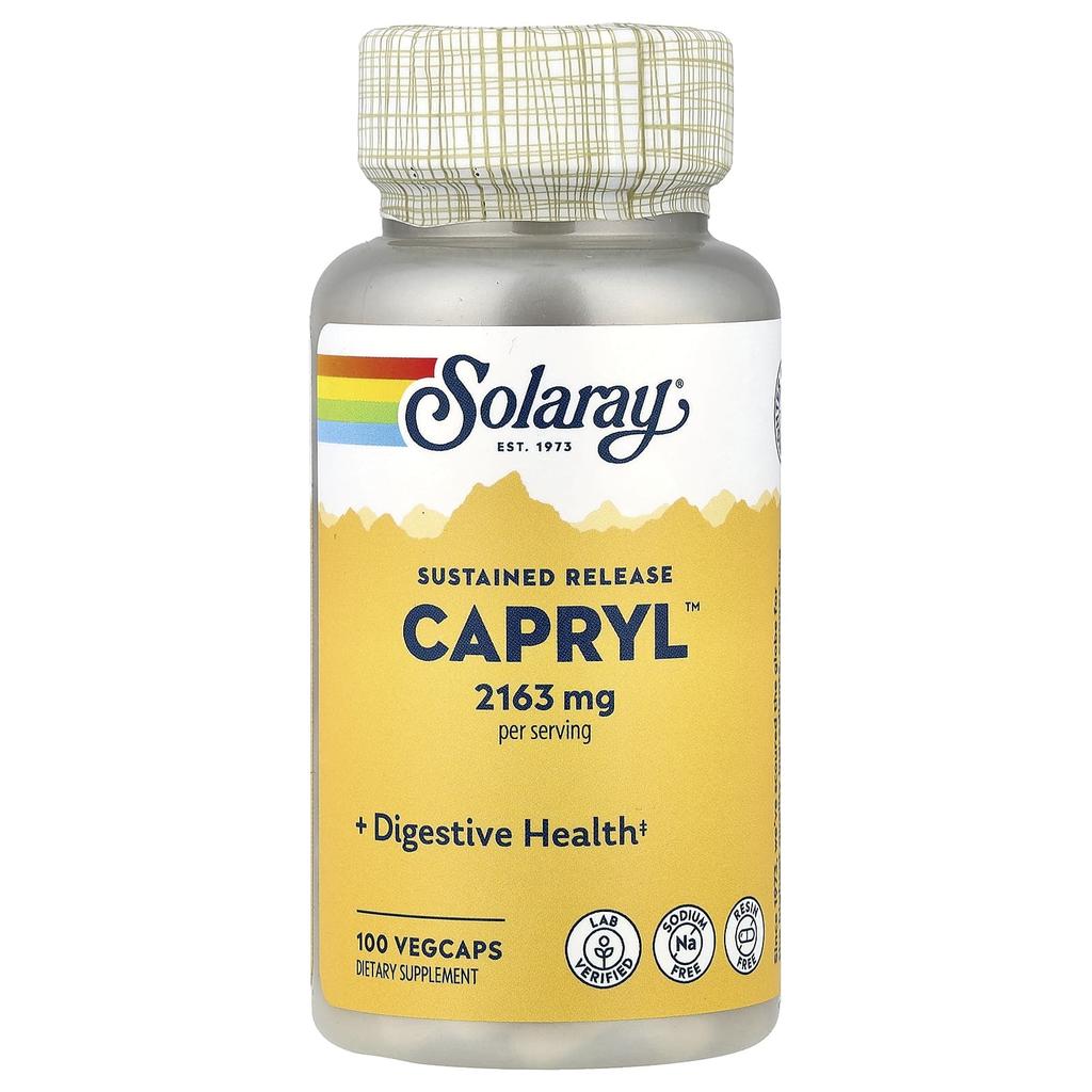 Capryl, Sodium Free, Resin Free, 100 Veggie Capsules