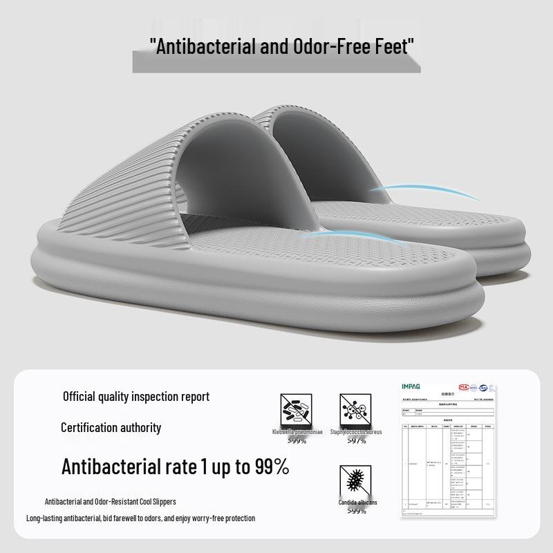 Plus Size Anti-Slip Summer Bathroom Slippers for Women and Men