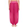 Shorts de Danse du Ventre pour Filles Chiffon Anneau O Taille Froncée Pantalon à Fente Latérale Costume d'Halloween Carnaval