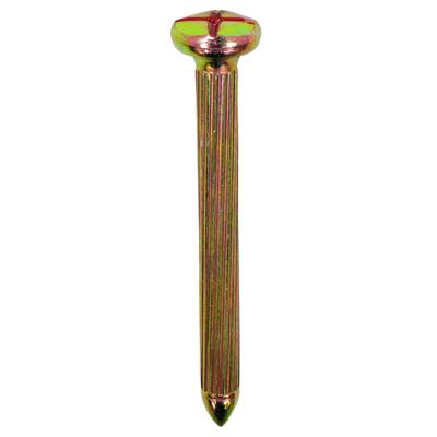 Daido Hunt Measure Nail 3 7x 75 Mm 15 Mm 100 Pieces Concrete Point Marking Base (Surveying Nail) No. (Diameter) (Underneck Length) (Head Diameter)