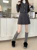 Women's Woolen Pleated High-Waisted Wide-Leg A-Line Shorts for Autumn/Winter 2026
