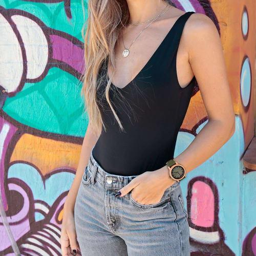 BOBO BIRD Bamboo Watch B06 with Green Silicone Band and Green Dial, Sony Japan Quartz Movement, for Men and Women