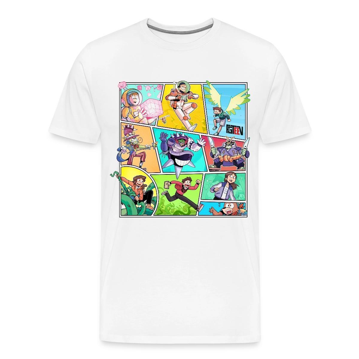 FGTeeV Blasts Off Book Shirt Men s Premium T-Shirt S