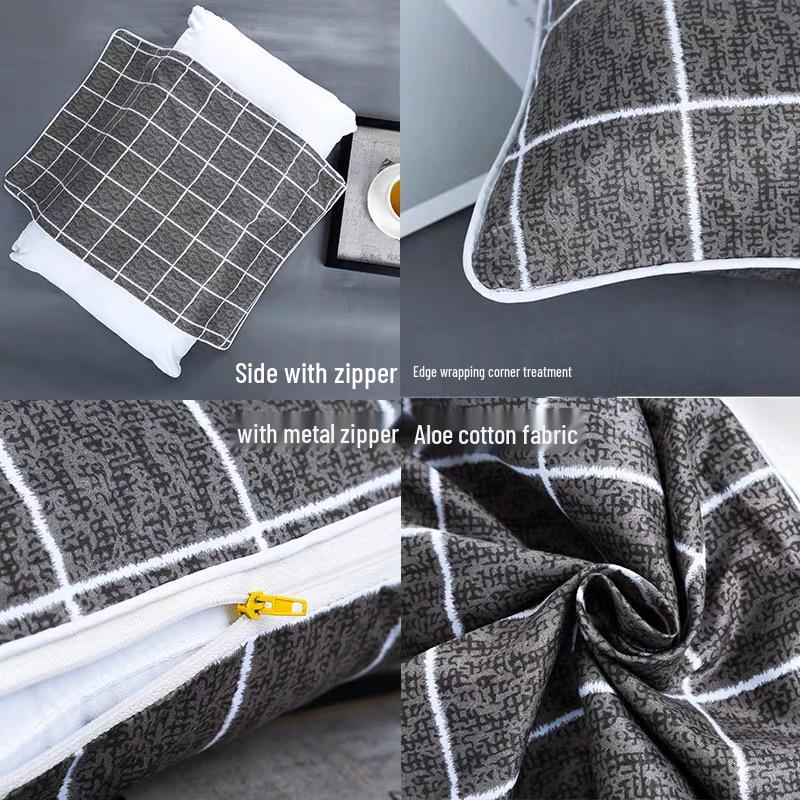 Neck Support Pillow Pair with Pillowcases for Adults & Students - Perfect for Home or Dorm