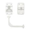 T-Style Door Holder Catches Door Catches Exterior Door Hold Hook Keeper Entrance Latches with Screws for Campers Trailer