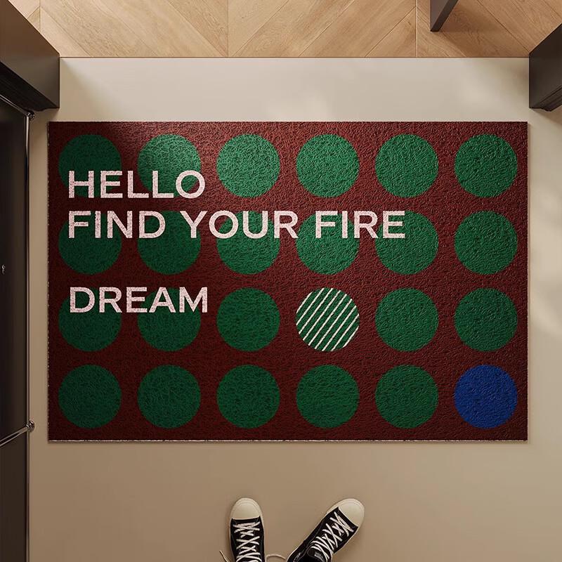 Vintage Style Entrance Doormat