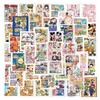 60 Cartoon Anime Storyboard Stickers for Journals, DIY, Stationery, Phones, Laptops