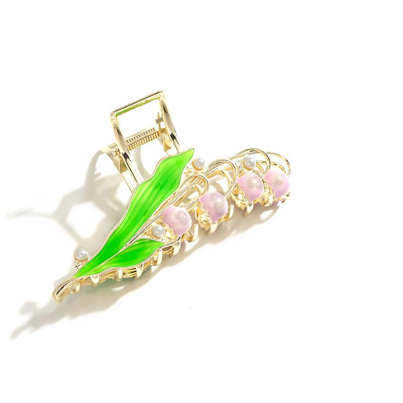 Charming Rose Hair Clip, Enchanting Tulip Hairpin, and Pastoral Wheat Ear Hair Accessories