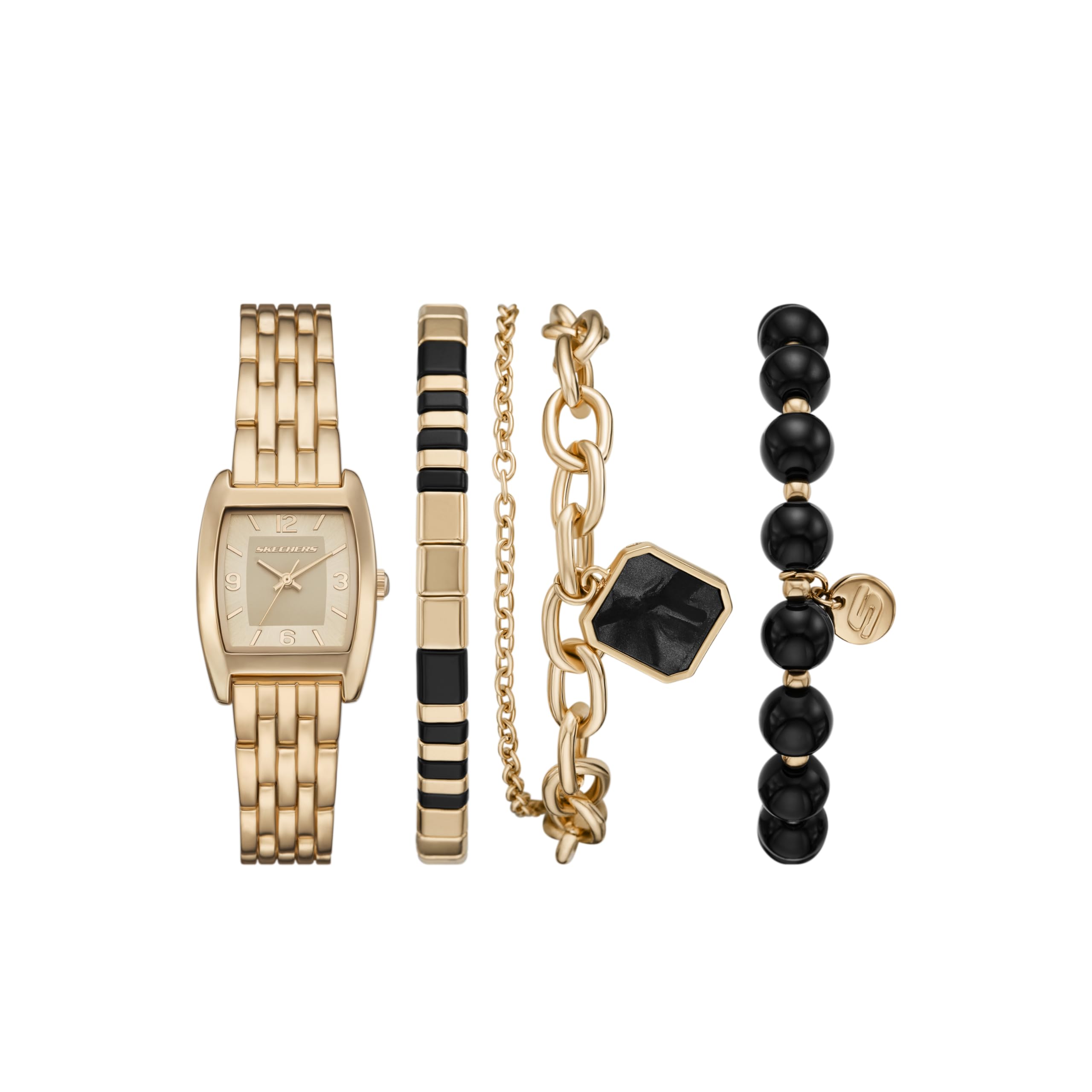 

Skechers Sets Analog Metal SR9134 Women s Gold-Tone Watch, золотой