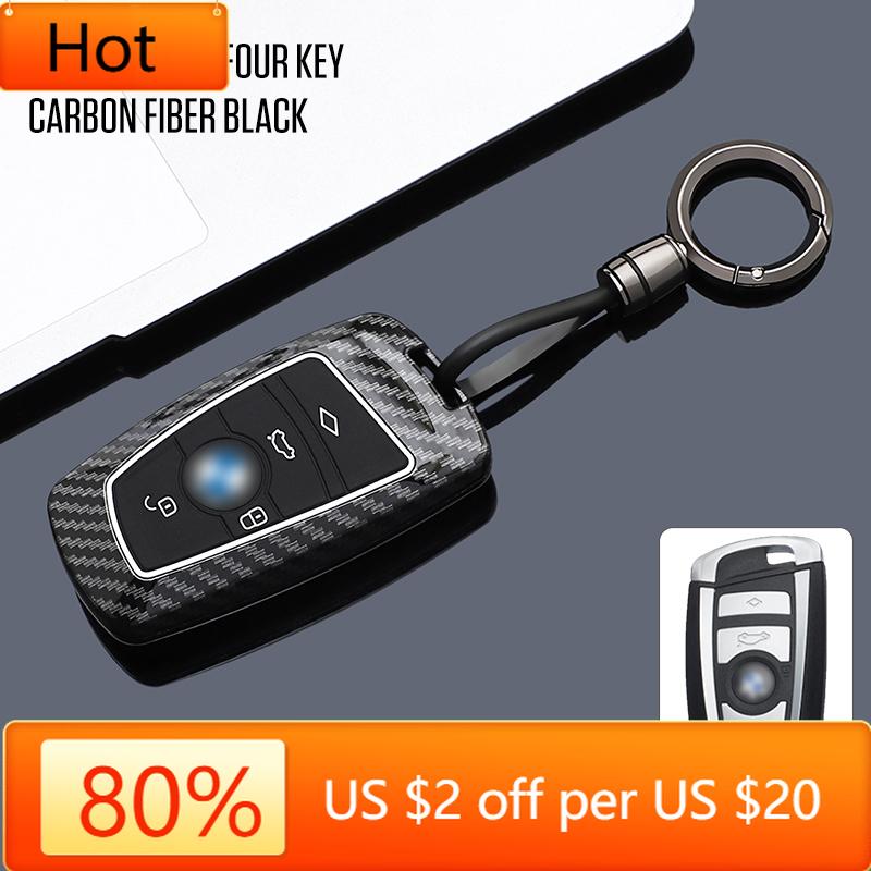 Interior Mouldings Car Key Case Cover Bag For Bmw F20 G20 G30 X1 X3 X4 X5 G05 X6 X7 G11 F15 F16 G01 G02 F48 Accessories Holder S