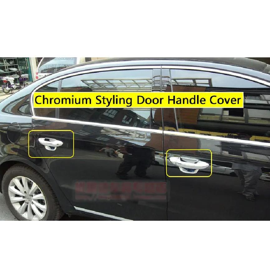 For VW Passat CC Volkswagen Chrome Exterior Door Handles Covers Chromium Styling Car Accessories Stickers Car Styling