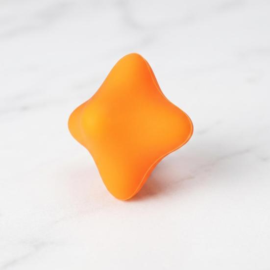 Fascia Ball Silicone Hexagonal Massage Ball Acupressure Relaxation Acupressure Ball Food-Grade Silicone Stress Relief Massage Tool