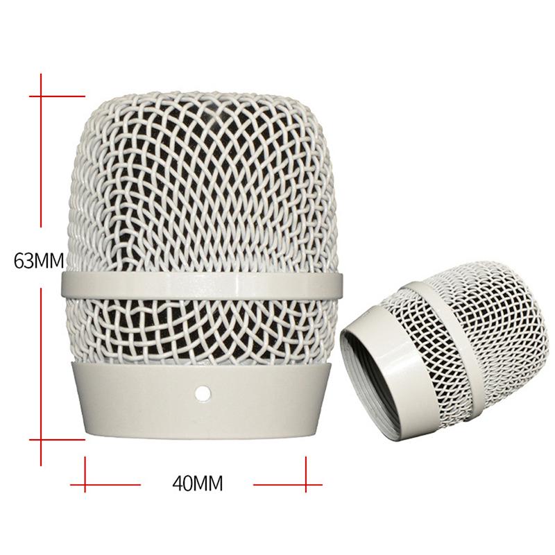 Replacement Steel Mesh Microphone Grill Head Microphone Grille Replacement Head