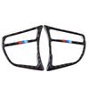 Carbon Fiber Car Steering Wheel Button Frame Cover Trim for BMW F30 F34 3 series