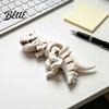 Dinosaur Enthusiast Gift 3D Printed Carnotaurus Ornament Articulated Skeleton Model for Home Office Desk Decoration Dragon Figurine Collectors
