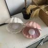 Shell Lamparas De Mesa Para El Dormitorio Night Light Pearl Jewelry Candeeiro Lampe Table Mariage Girl