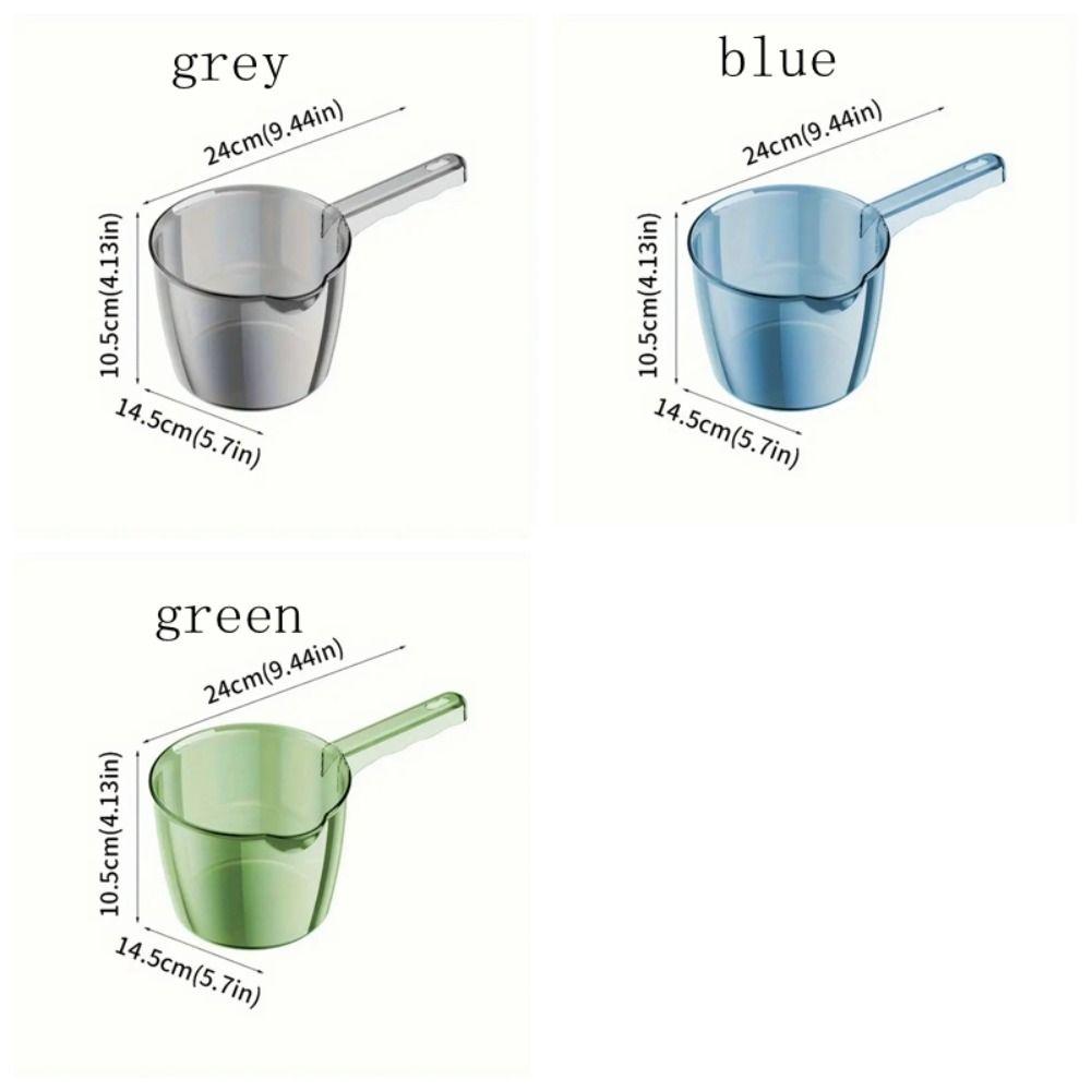 Thicken Transparent Water Scoops Multi-purpose Bathroom Water Spoon Water Ladle  Kitchen