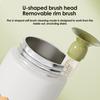 Cleaning Brush Soft Flower-shaped Sponge Head Long Handle Cup Brush Suction Base Bottles Water Cups Cleaning Scrubber