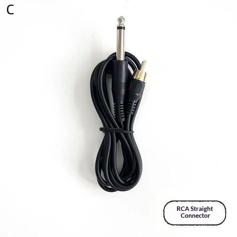 Silicone Soft Tattoo Rca Dc Cable Rca Connector Silicone Tattoo Clip Cable Cord Suitable For Tattoo Pen Rotary Tattoo Machine