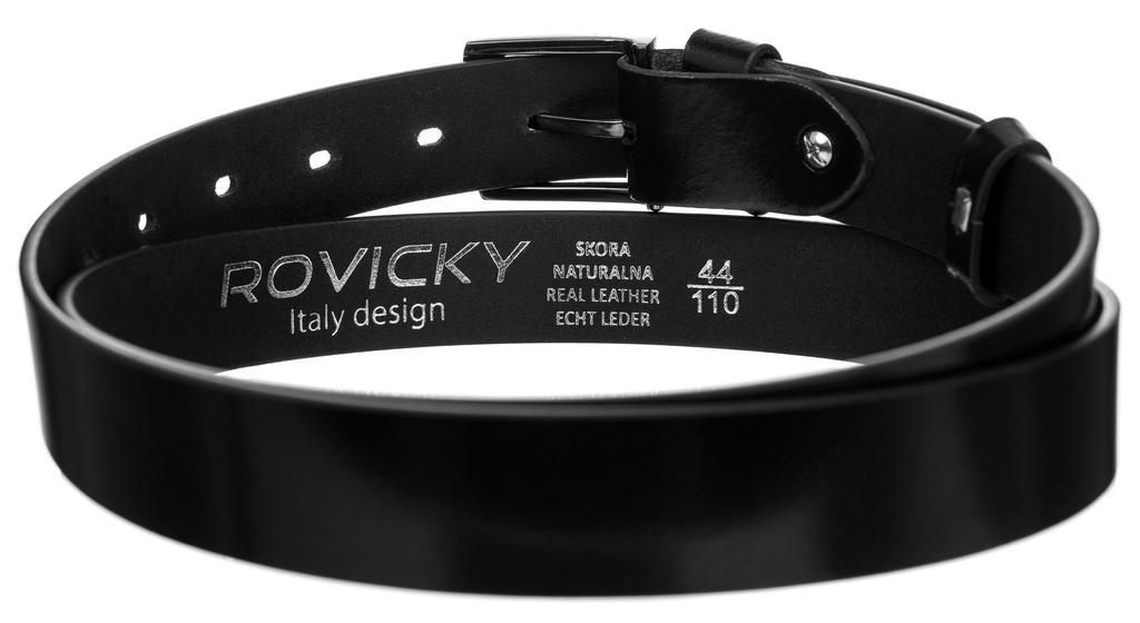 M LÄDERBÄLTE VAR PLW-R-1 105 SVART