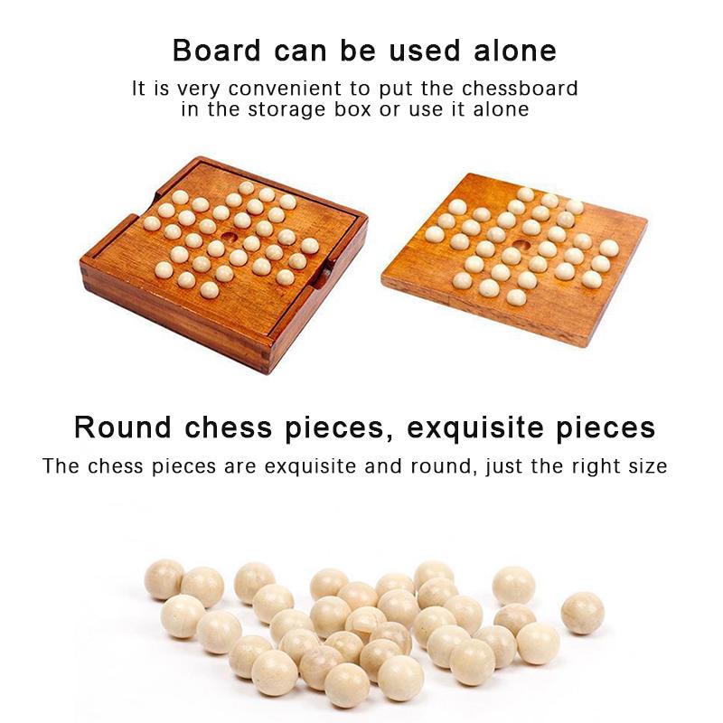 1 Set Europa Brettspiel Einzelner Diamantzug Schach Spielzeug Klassisches Lernspielzeug