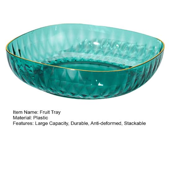 Fruit Dish Stackable Storage Strong Load-bearing Useful Home Bar Hotel Restaurant Desktop Organizer for Household