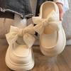 Damen Schleifen Hausschuhe Sommer Weich Outdoor Leichte Bequeme Sandalen Hausschuhe Rutschfest Strandschuhe