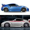 Car Checkered Stickers Auto Body Racing Sports Decals Waterproof DIY Vinyl Decor For Nissan Z-Cars 350Z 370Z Fairlady Z33 Z34