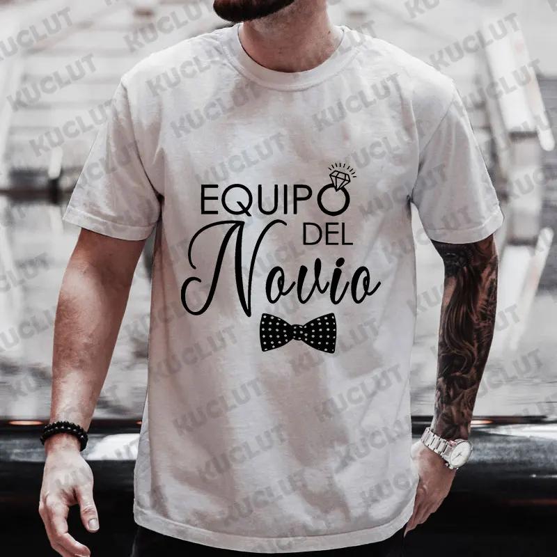 Spanish Bachelor Stag Party T Shirt Boyfriend Single Farewell Tees Best Man Groomsman Tops Team Groom Wedding Evg T-shirts